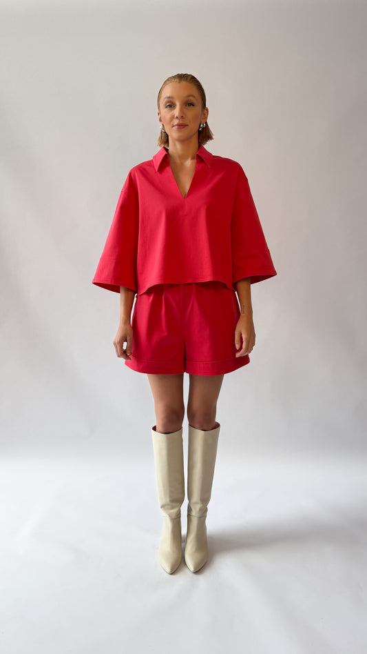 SET: BET + SARA | washed raspberry pink