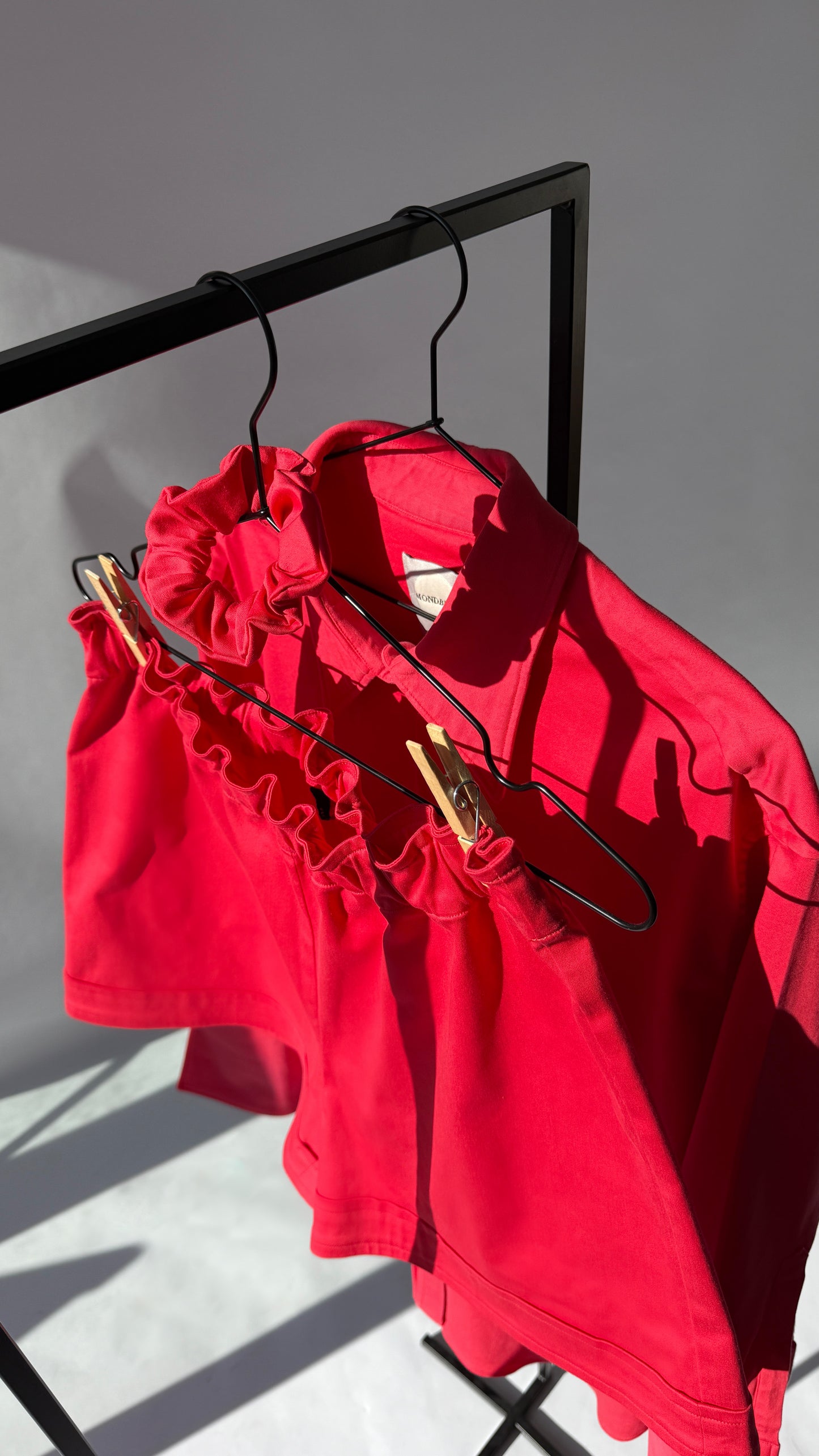 SET: OANI + SARA | washed raspberry pink