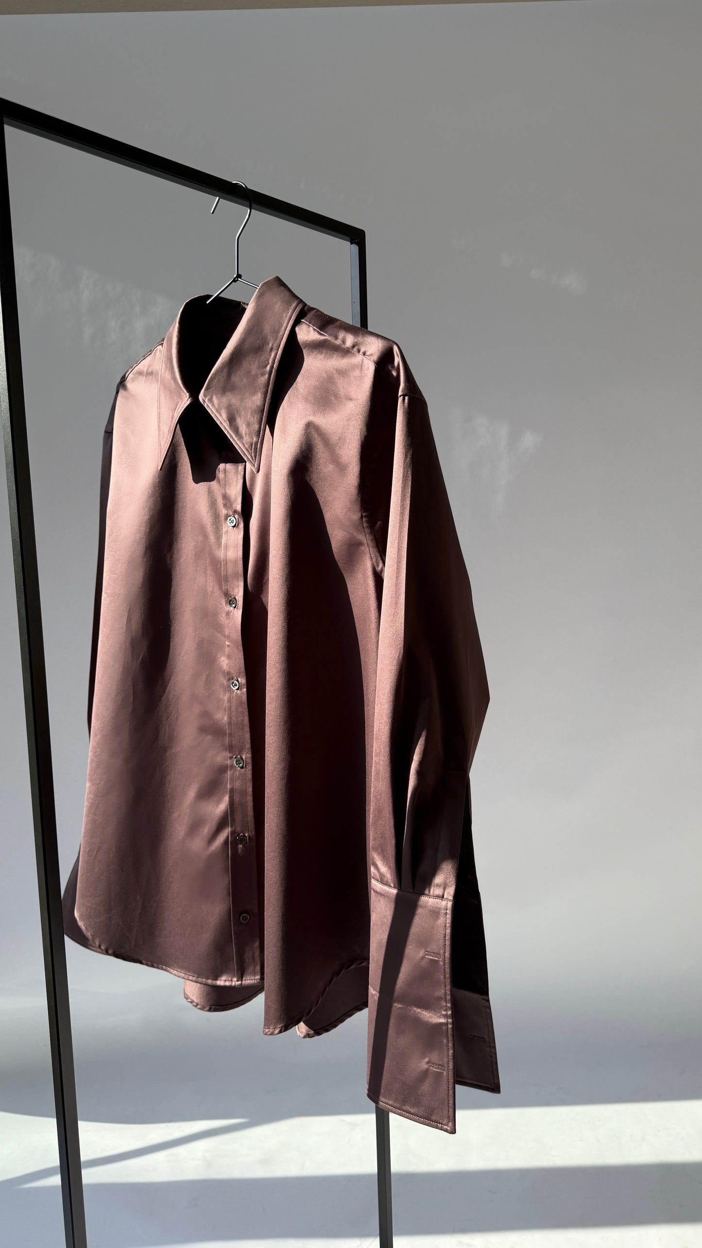 Bluse OANI | dark brown