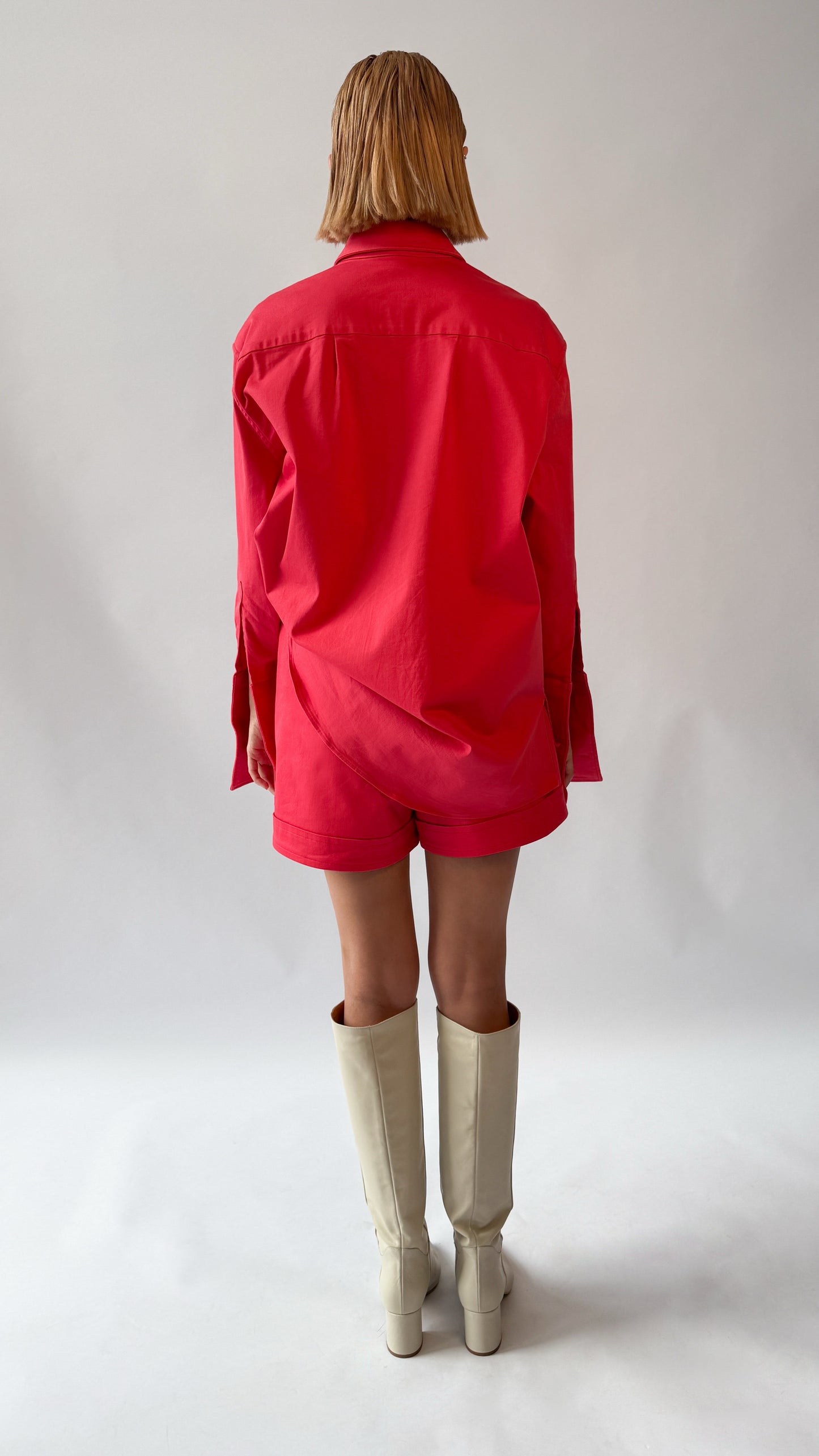 SET: OANI + SARA | washed raspberry pink