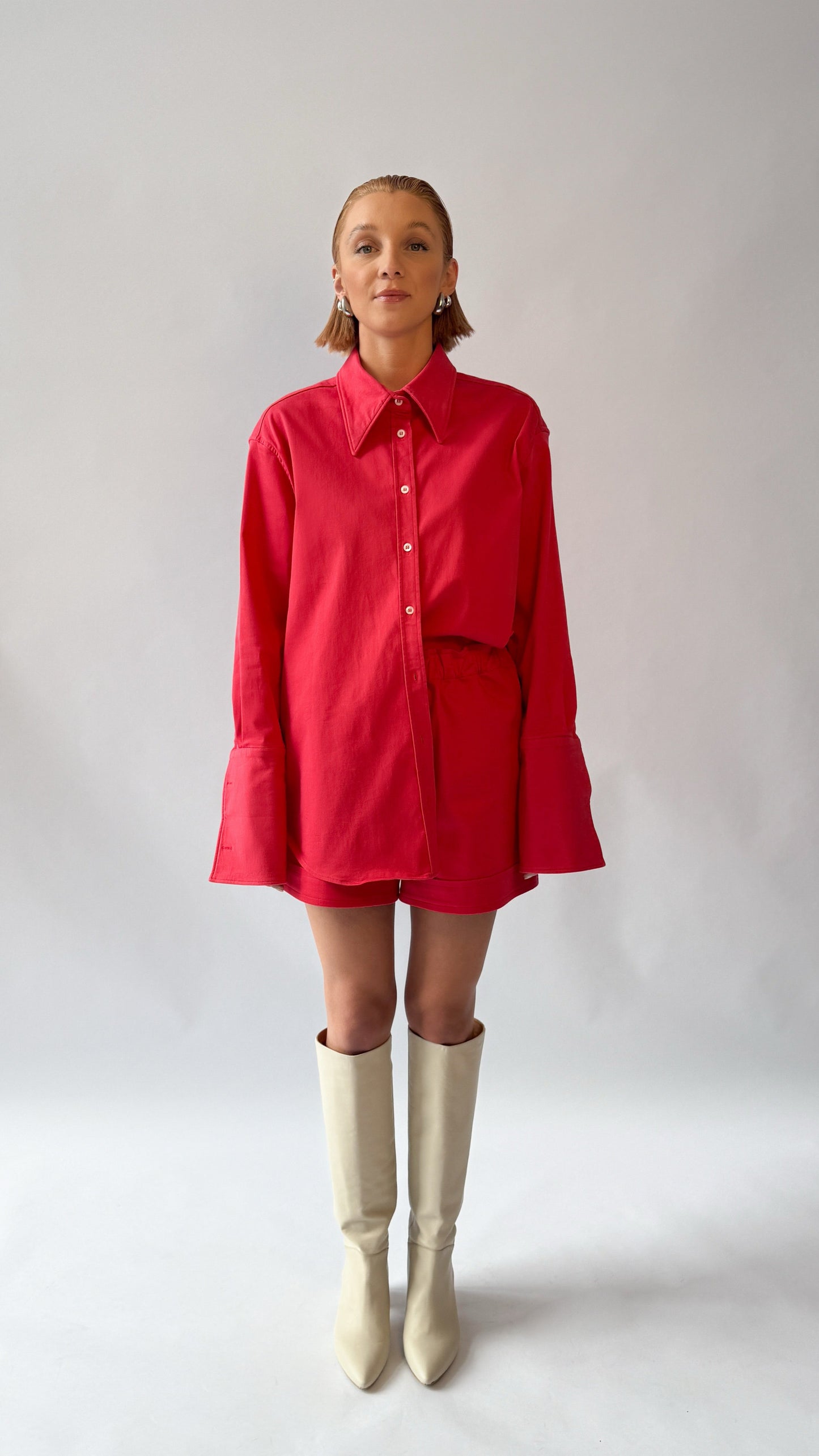 SET: OANI + SARA | washed raspberry pink