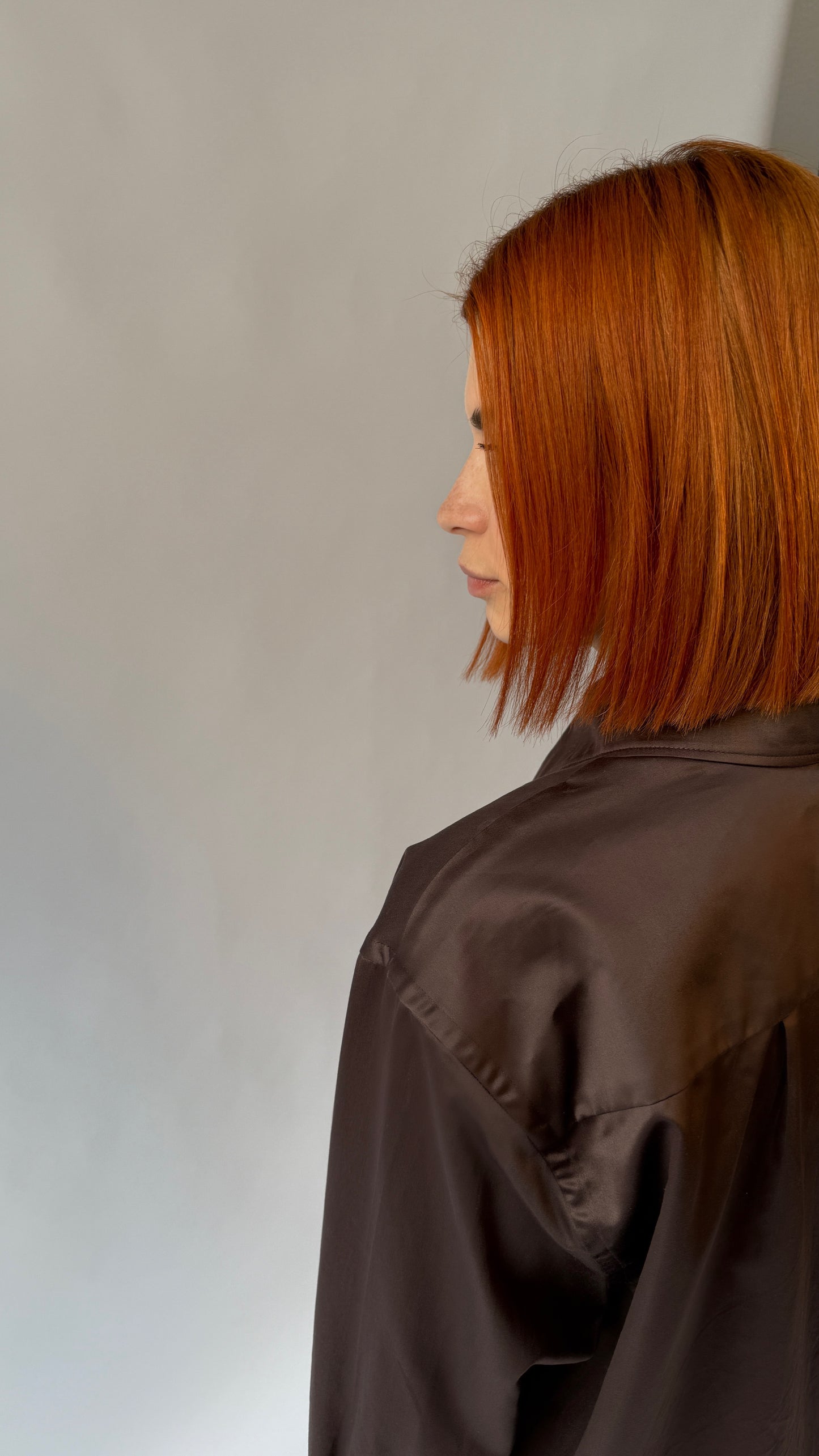 Dunkelbraune Bluse