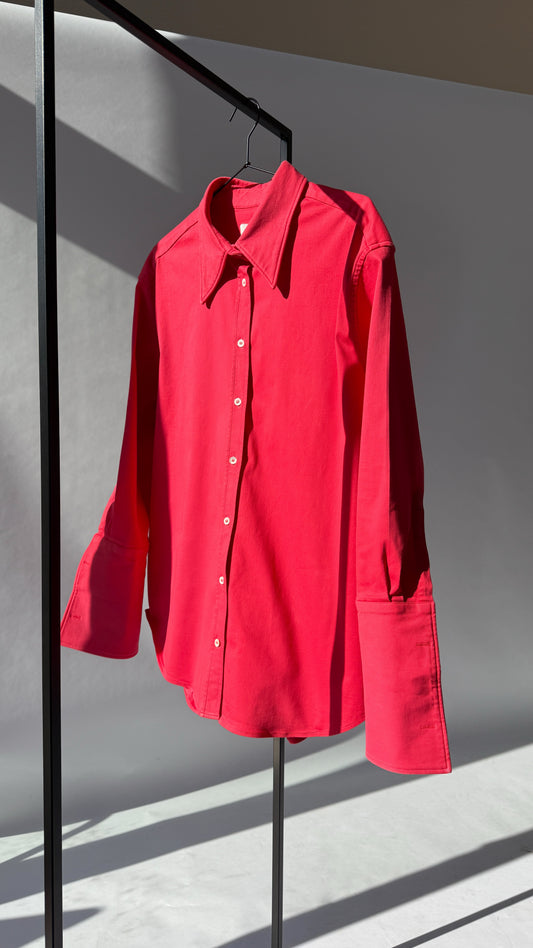 SET: OANI + MANSCHETTENKNOPF | raspberry pink