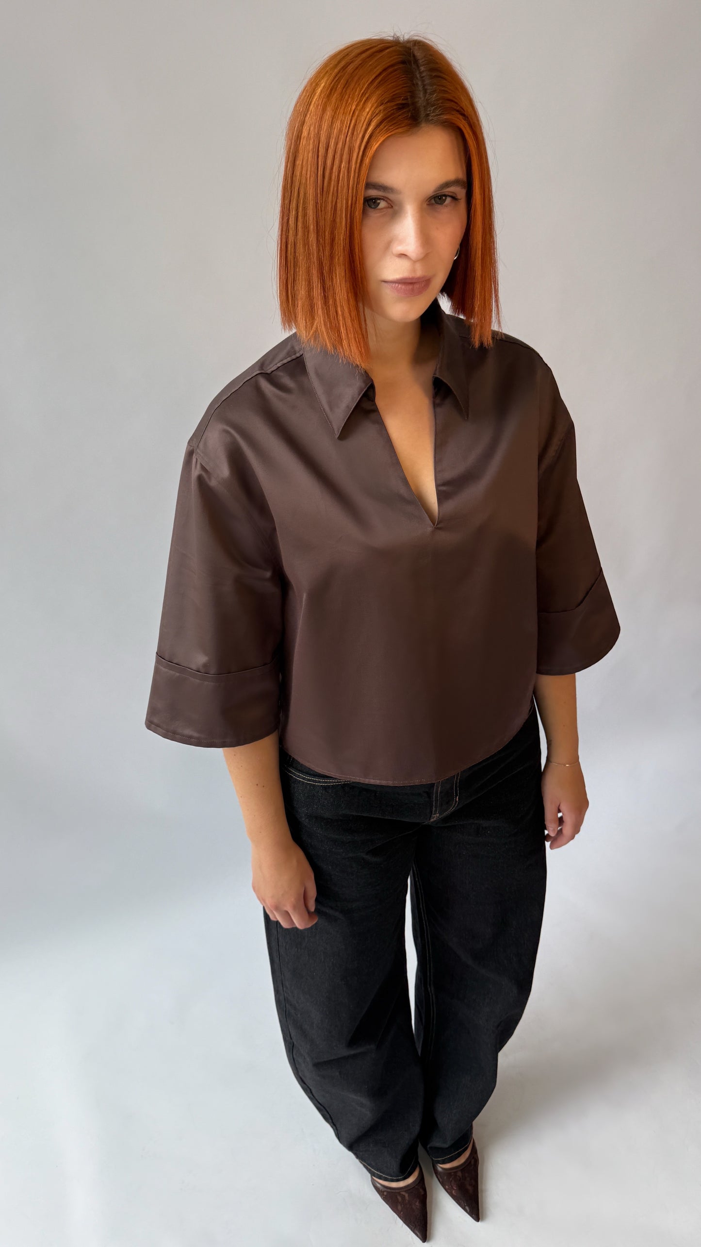 Bluse BET | dark brown
