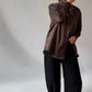 Bluse OANI | dark brown