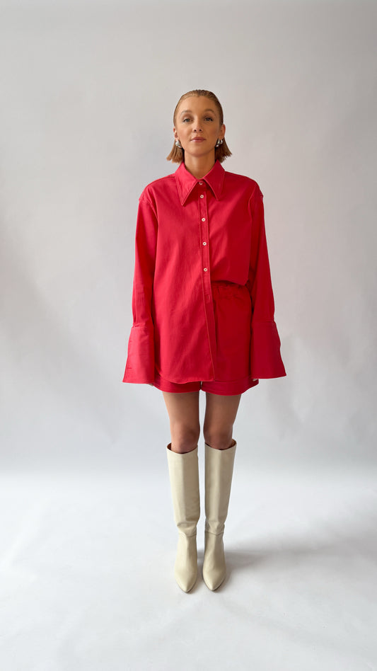 SET: OANI + SARA | washed raspberry pink