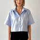 Business Bluse Halbarm